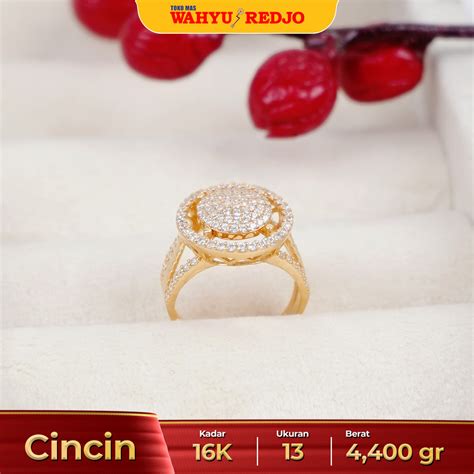 Jual Cincin Emas Kadar K Wahyu Redjo Cc K Shopee Indonesia