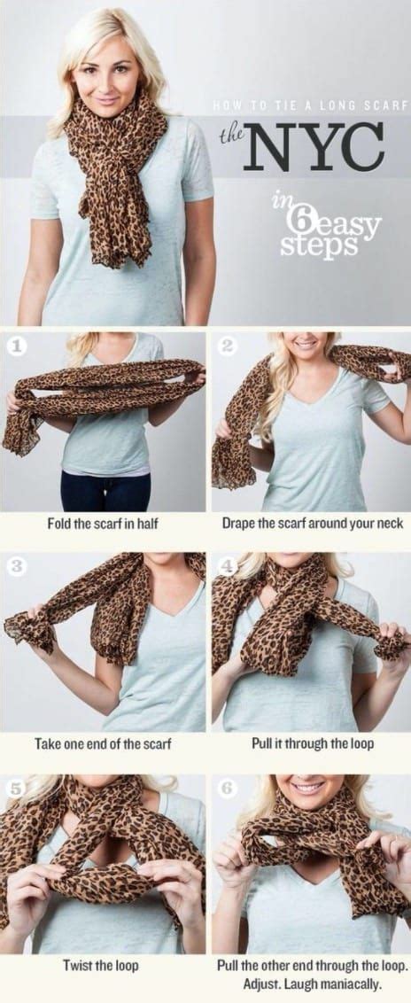 How To Tie Scarf Around Your Neck Video The WHOot How To Wear