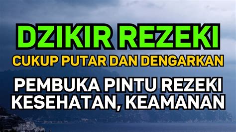 Hanya Malam Ini Dzikir Mustajab Malam Kamis Berkah Insyaallah Rezekimu