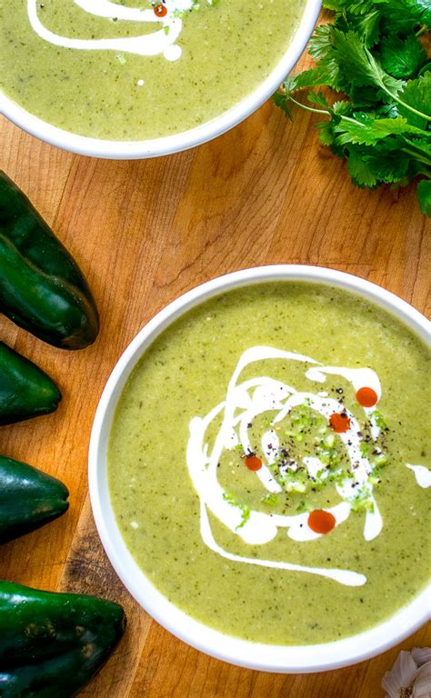 Cream Of Poblano Soup Recipe Picket Fence