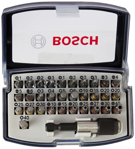 Bosch Professional 32 Pcs Screwdriver Bit Set Extra Hard PH PZ