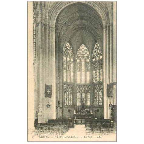 Carte Postale Ancienne 10 TROYES Eglise Saint Urbain Cartes Postales