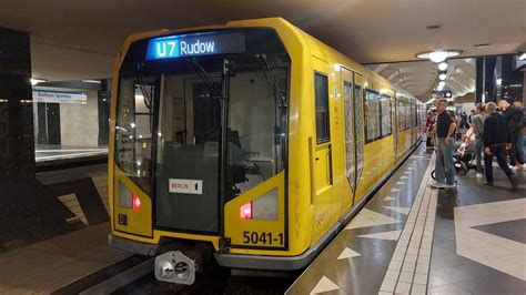 Mitfahrt In Der U Von Berliner Stra E Bis Rathaus Spandau Im H