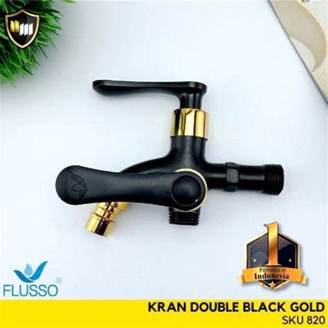 Jual Flusso Kran Air Double Kran Air Cabang Kran Double Shower