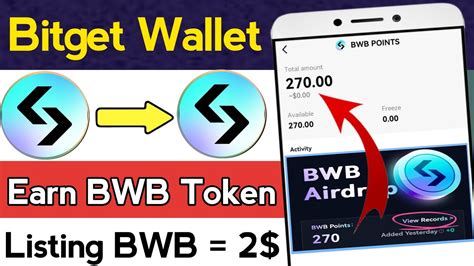 Bitget Wallet Airdrop Earn Bwb Token Bitget Wallet Airdrop Bwb