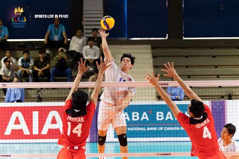 Filipino Spikers Bow Out Of SEAG Contention After Sweep Loss To