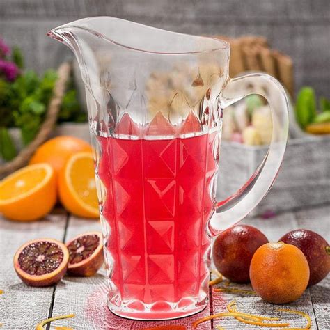 Crystal Glass Beverage Pitcher | Pitcher, Crystal glass, Crystals