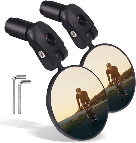 Sprintech Road Drop Bar Rearview Bike Mirror Safety