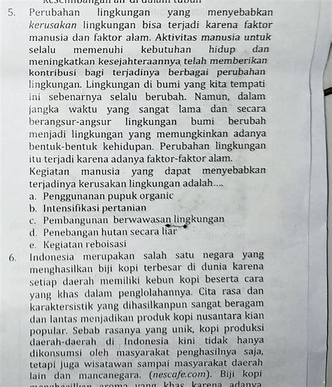 Jelaskan Interaksi Yang Terjadi Antara Manusia Dengan Lingkungan Alamnya 8