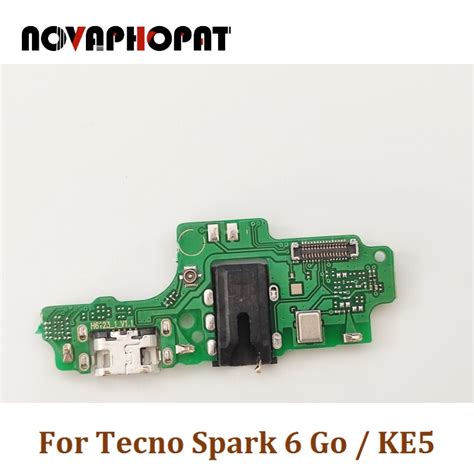 Novaphopat For Tecno Spark 6 Go KE5 USB Dock Charging Port Charger