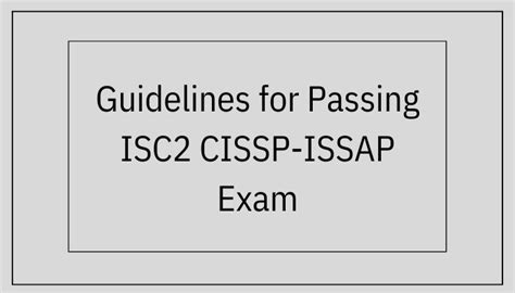 Cissp Issap Exam Tips And Tricks That Can Help You Pass With Flying