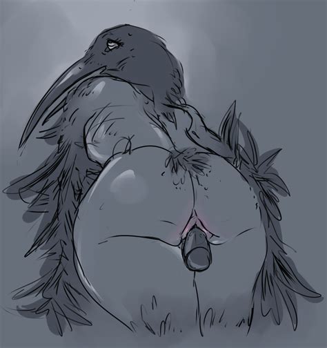 Rule 34 Avian Beak Bird Corvid Crow Crow Demon Dark Souls Dark Souls 2 Feathered Wings