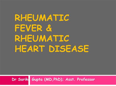 Ppt Rheumatic Fever And Rheumatic Heart Disease Powerpoint Presentation Id 7008718