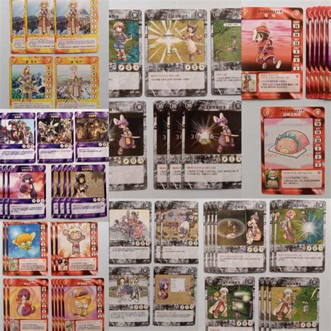 Ragnarok Online Official Cards From Korea Shopee Philippines