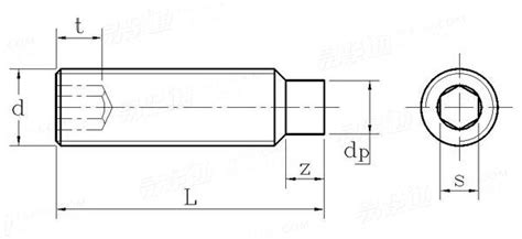 Jis B 1177 2007hexagon Socket Set Screws With Dog Point