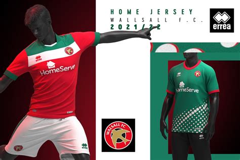 Les Maillots Domicile Et Exterieur Du Walsall F C Devoiles Erre