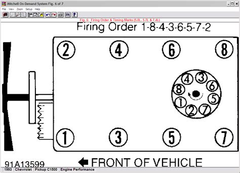 Small Block Chevy Firing Order Diagram Hei Chevy Small And B