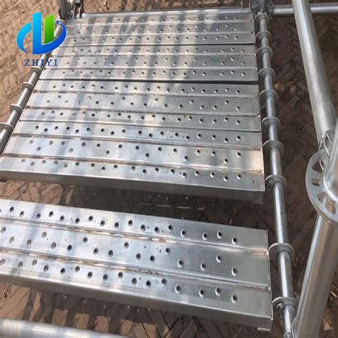 Galvanized Metal Plank Scaffold Steel Board Walking Platform