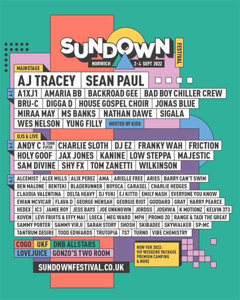 Sundown Festival Summer Festival Guide