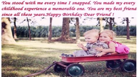 Happy Birthday Childhood Friend Images: 10 Heartwarming Photos That ...