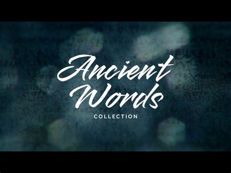 Ancient Words Collection Shift Worship WorshipHouse Media