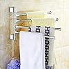 Home Stuff Joie Stainless Steel Degree Arm Bathroom Swing Hanger