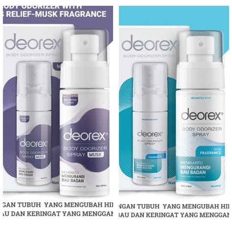 Jual Deorex Body Odorizer Spray Shopee Indonesia