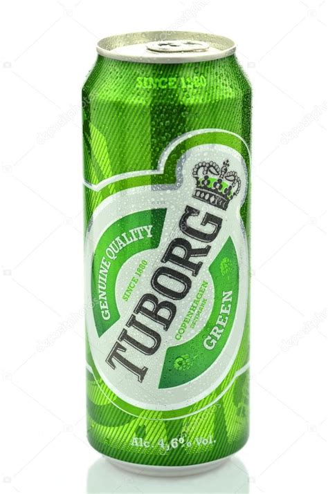 Tuborg Green Beer Can Drinksbuff