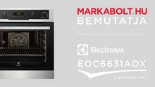 Electrolux EOC6631AOX beépíthető gőzsütő Electrolux beépíthető sütő