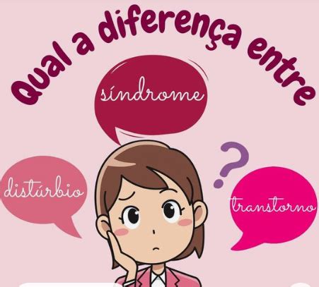 Você Sabe a Diferença entre SINDROME, DISTURBIO, TRANSTORNO E DOENÇA?