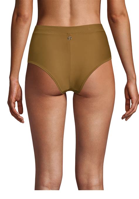 Ultra High Waist Bikini Bottom Dk Fuse Green CASALL