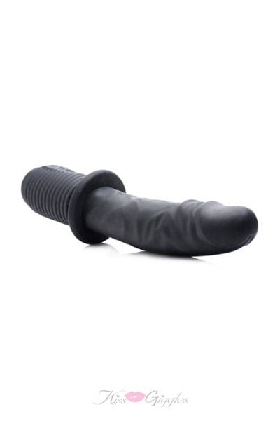 Power Pounder Vibrating And Thrusting Silicone Dildo