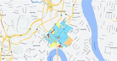 Land use map of Fortitude Valley : Scribble Maps