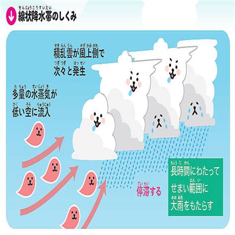 すごすぎる天気の図鑑 雲の超図鑑 第3回 その違いは 線状降水帯台風JPCZじつはぜんぶ積乱雲 2023年6月21日掲載