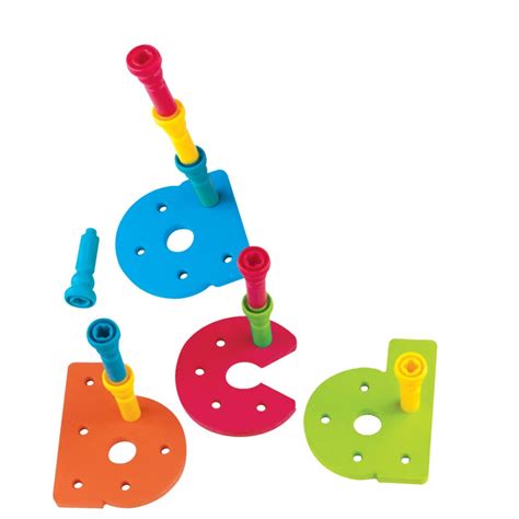 A Z Pegboard Set Lowercase