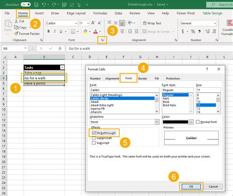 6 Ways to Add Strikethrough Format in Excel | How To Excel