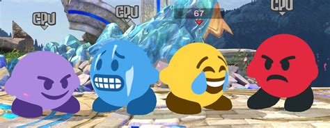 Smash Bros Ultimate Mod Introduces Emoji Kirby GoNintendo