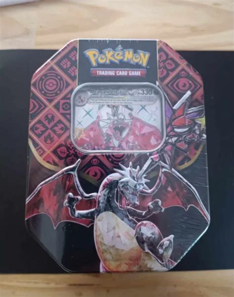 COFFRET POKÉMON POKÉBOX Dracaufeu Destinées de Paldea EV4 5 Scellé