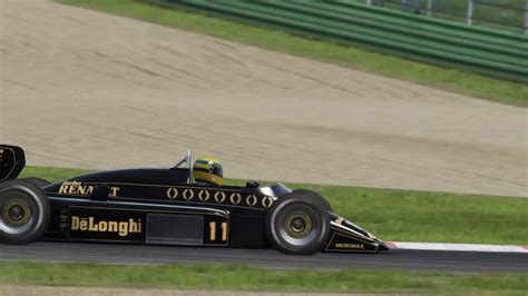 Assetto Corsa Lotus 98T Hommage à Ayrton Senna YouTube