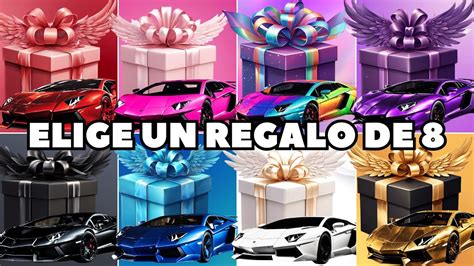 ELIGE TU REGALO DE 8 ELIGE 1 REGALO DE 8 8 CAJAS DE REGALOS