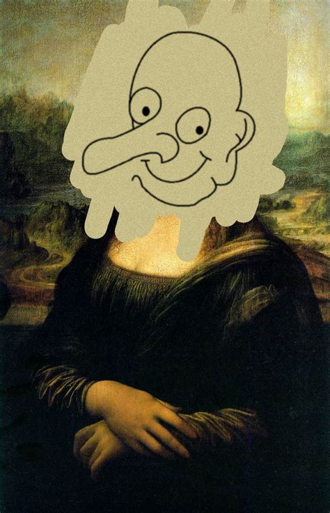 Mona Lisa Mr. Bean by WilliamGuy on DeviantArt