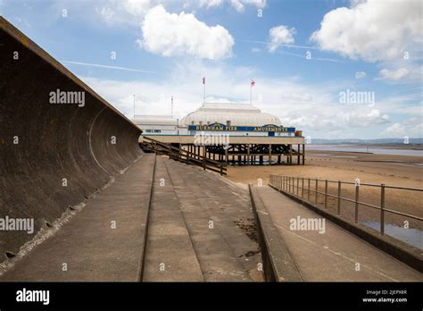 A View Of Burnham Pier In Burnham On Sea Somersetuk Stock Photo Alamy