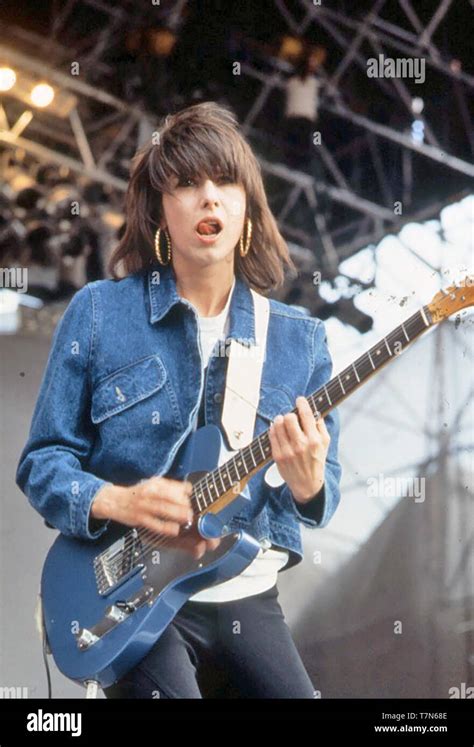 Chrissie Hynde 1980 Banque De Photographies Et Dimages à Haute