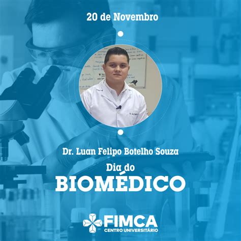 Dia do Biomédico FIMCA Centro Universitário Aparicio Carvalho