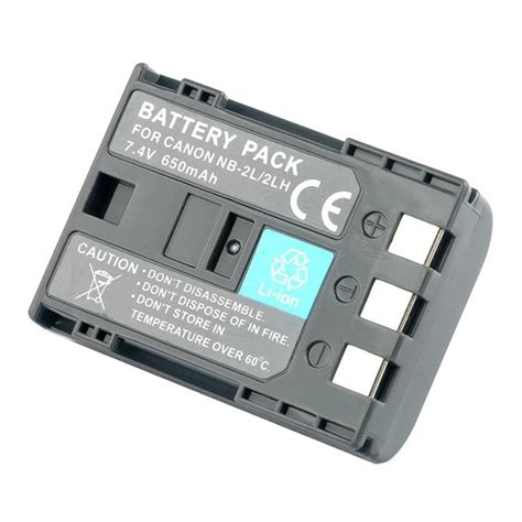 Canon Nb L Camera Replacement Battery