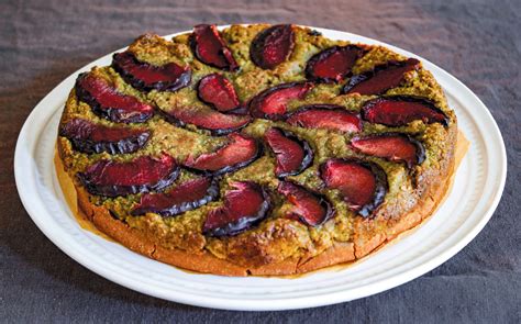 Plum Frangipane Edible Alaska