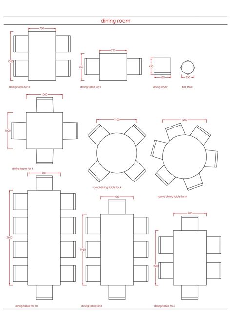 Standard Furniture Sizes