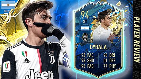 Fifa 20 Tots Paulo Dybala Player Review Totssf Dybala With An