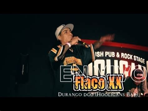 Flaco XX EN VIVO HOOLIGANS BAR DURANGO DGO EVENTO DE RAP DE CALLEJON