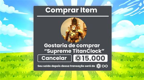 15 000 ROBUX PARA CRIAR O MEU EXERCITO DE TITANS CONTRA OS SKIBI